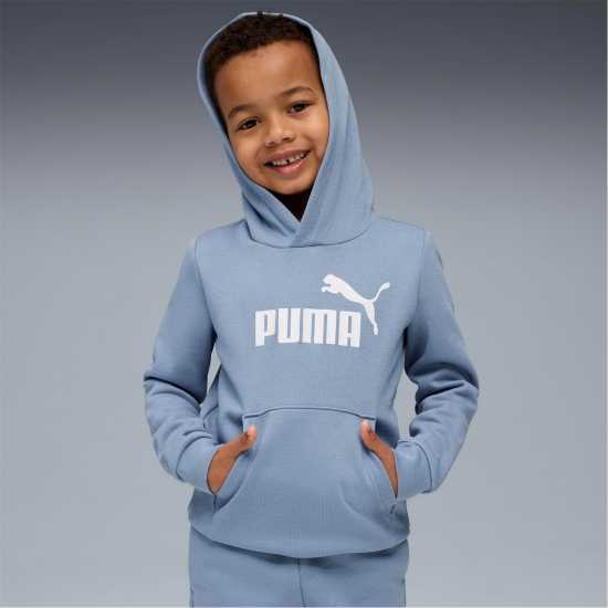 Puma Unisex Pre School Fleece Tracksuit Синьо Puma Unisex Pre School Fleece Tracksuit Синьо