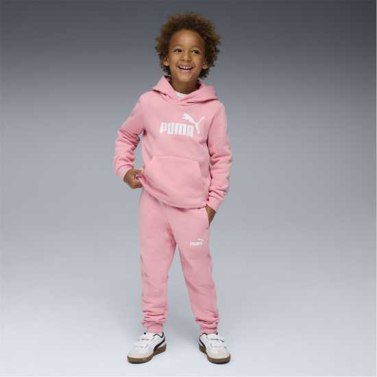 Puma Unisex Pre School Fleece Tracksuit Синьо Puma Unisex Pre School Fleece Tracksuit Синьо