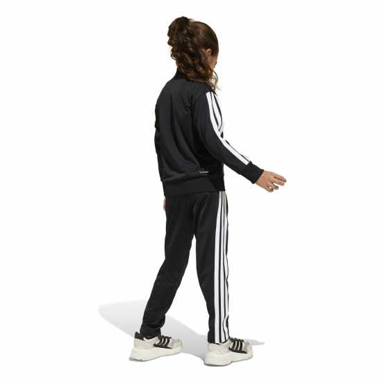 Adidas Екип Невръстни Деца Seasonal Essentials Tiberio 3-Stripes Tracksuit Infants Черно/Червено Adidas Екип Невръстни Деца Seasonal Essentials Tiberio 3-Stripes Tracksuit Infants Черно/Червено