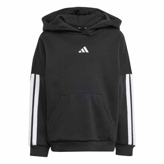 Adidas Екип Невръстни Деца 3-Stripes Essentials Fleece Tracksuit Infants Черно/Бяло Adidas Екип Невръстни Деца 3-Stripes Essentials Fleece Tracksuit Infants Черно/Бяло