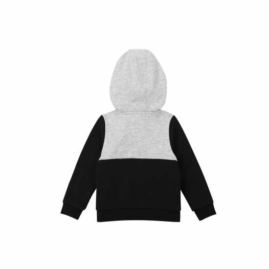 Slazenger Fleece Full Zip Tracksuit Infant Черно 