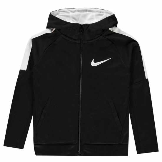 Nike Hooded Tracksuit Infant Boys Черно Детски спортни екипи