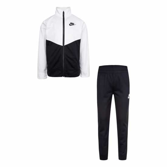 Nike Nsw Poly Tracksuit Infant Boys Бяло/Черно 