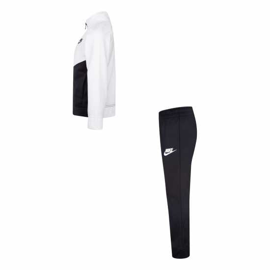 Nike Nsw Poly Tracksuit Infant Boys Бяло/Черно 