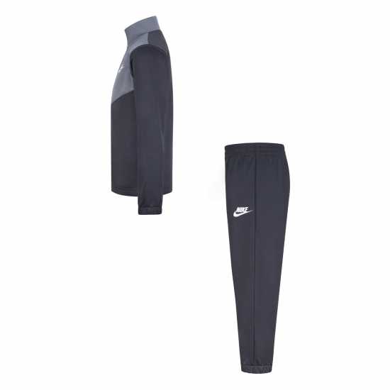 Nike Nsw Poly Tracksuit Infant Boys Сиво/Бяло 