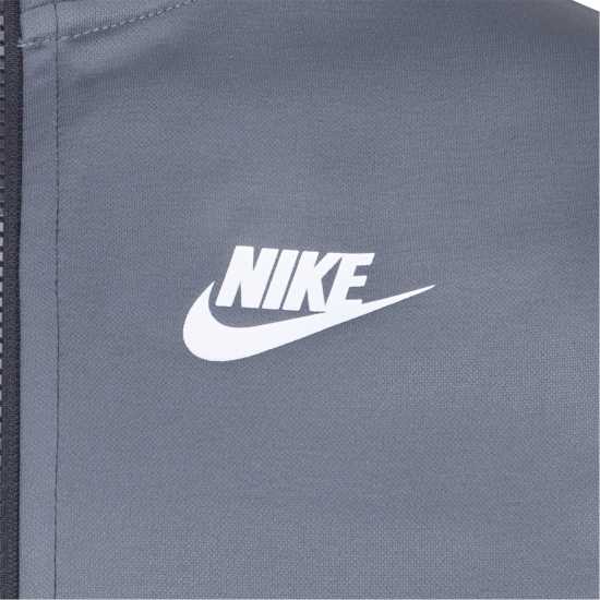 Nike Nsw Poly Tracksuit Infant Boys Сиво/Бяло 