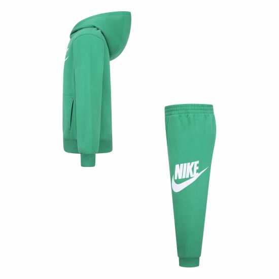 Nike Club Fleece Tracksuit Stadium Green Детски спортни екипи