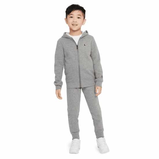 Екип Невръстни Деца Fleece Tracksuit Infants Угарно черно 