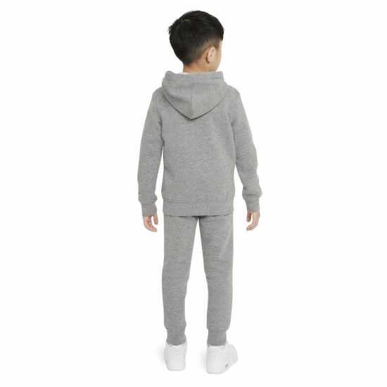 Екип Невръстни Деца Fleece Tracksuit Infants Угарно черно 