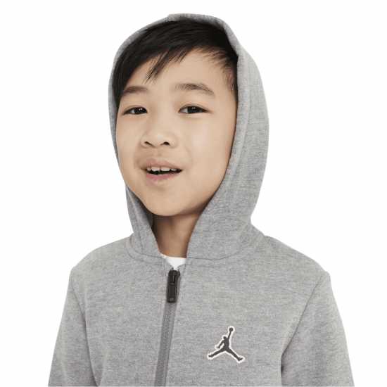 Екип Невръстни Деца Fleece Tracksuit Infants Угарно черно 