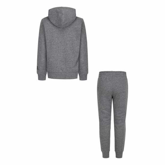Екип Невръстни Деца Fleece Tracksuit Infants Угарно черно 