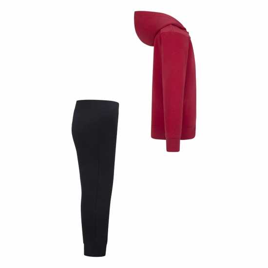Екип Невръстни Деца Air Jordan Air Fleece Tracksuit Infants Черно 