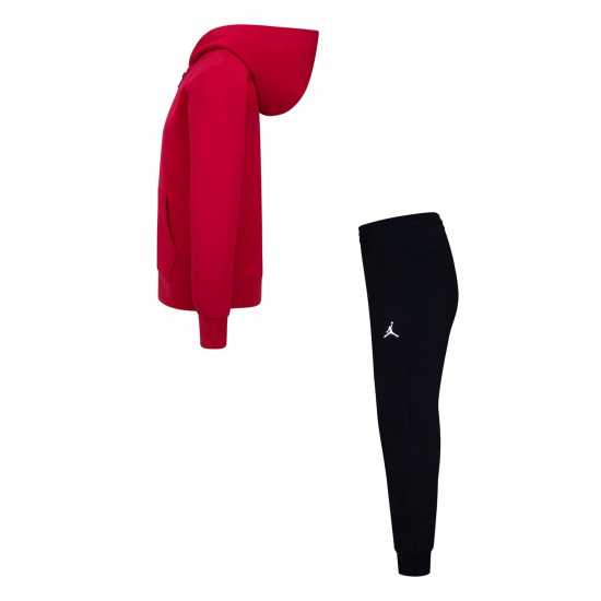 Екип Невръстни Деца Air Jordan Air Fleece Tracksuit Infants Черно 