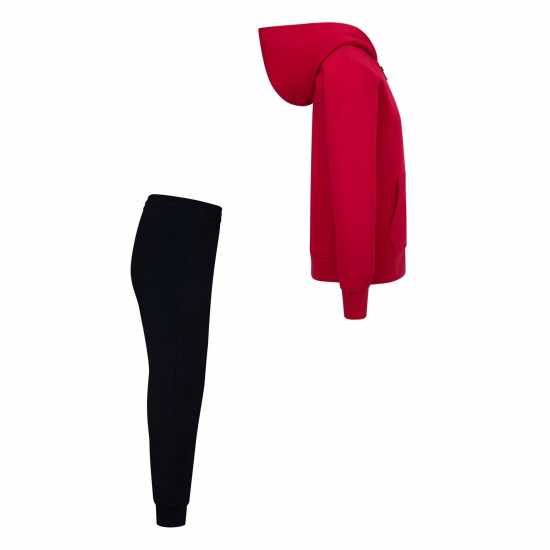 Екип Невръстни Деца Air Jordan Air Fleece Tracksuit Infants Черно 
