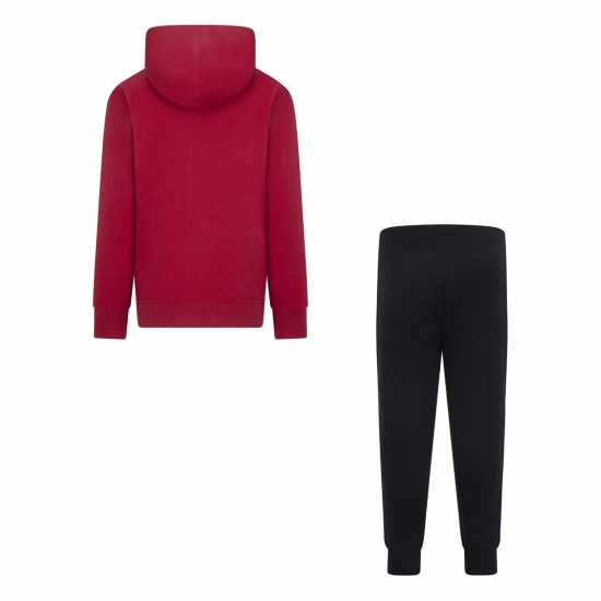 Екип Невръстни Деца Air Jordan Air Fleece Tracksuit Infants Черно 