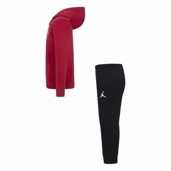 Екип Невръстни Деца Air Jordan Air Fleece Tracksuit Infants Черно 