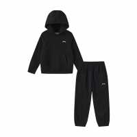 Slazenger Oth Tracksuit Set Infant Черно 