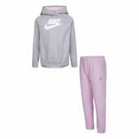 Nike Спортен Комплект Момичета Cosy Tracksuit Infant Girls Pink Foam Детски спортни екипи