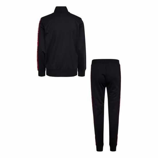 Air Jordan Unisex Kids' Tape Poly Tracksuits Черно/Червено 