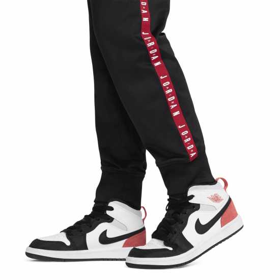 Air Jordan Unisex Kids' Tape Poly Tracksuits Черно/Червено 