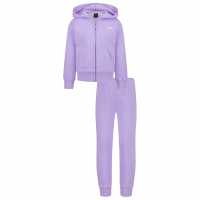 Under Armour Armour Chest Logo Set Baby Girl Сиренево 