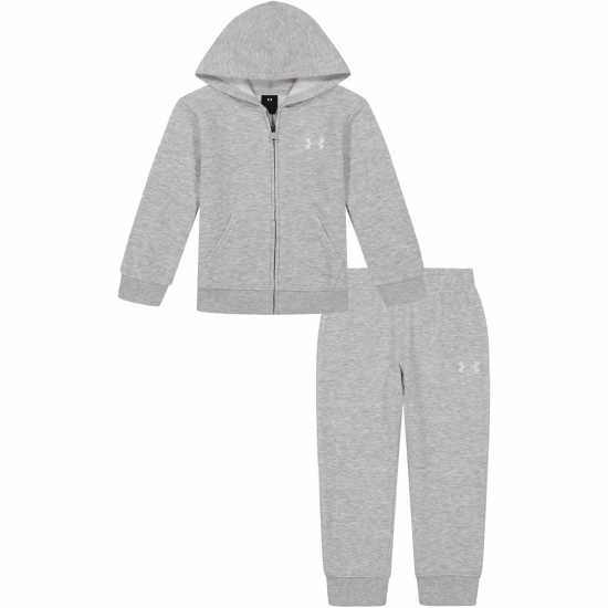 Under Armour Armour Branded Logo Fz Set Infant Boys Сива Хизър 