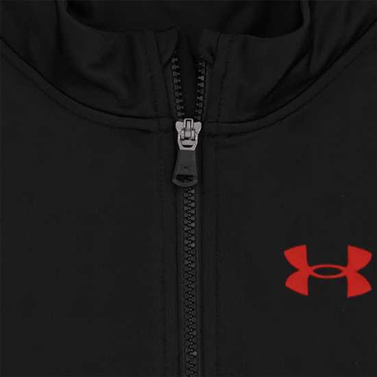 Under Armour Armour Knit Track Suit Infant Boys Черно/Червено Детски спортни екипи