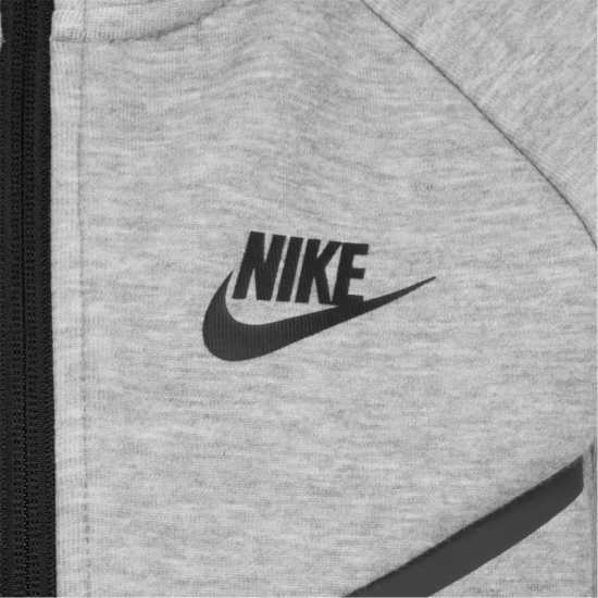 Nike Екип Невръстни Деца Tech Fleece Tracksuit Infants Grey Nike Екип Невръстни Деца Tech Fleece Tracksuit Infants Grey