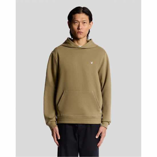 Lyle And Scott Diagonal Weave Hoodie  