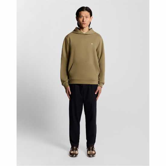 Lyle And Scott Diagonal Weave Hoodie  