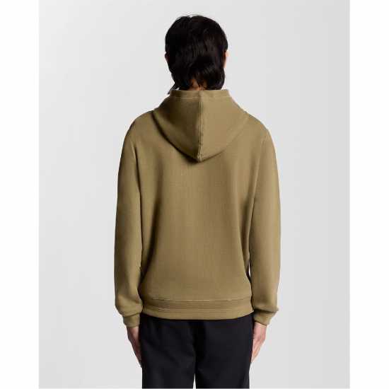 Lyle And Scott Diagonal Weave Hoodie  