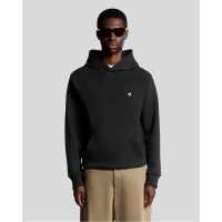 Lyle And Scott Diagonal Weave Hoodie  