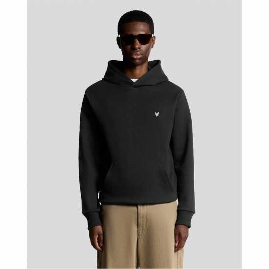 Lyle And Scott Diagonal Weave Hoodie  