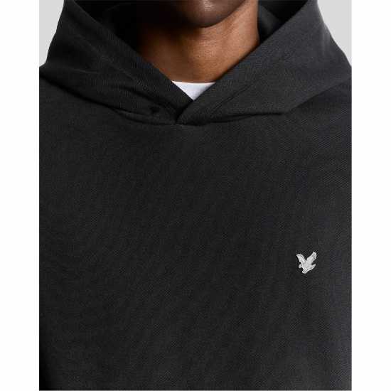 Lyle And Scott Diagonal Weave Hoodie  