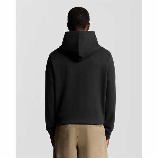 Lyle And Scott Diagonal Weave Hoodie  