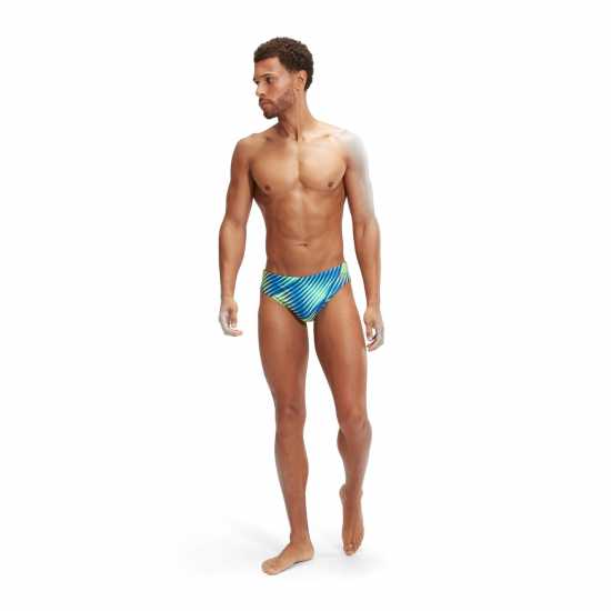 Speedo Mens Allover Digital 7Cm Brief  Мъжки плувни стоки