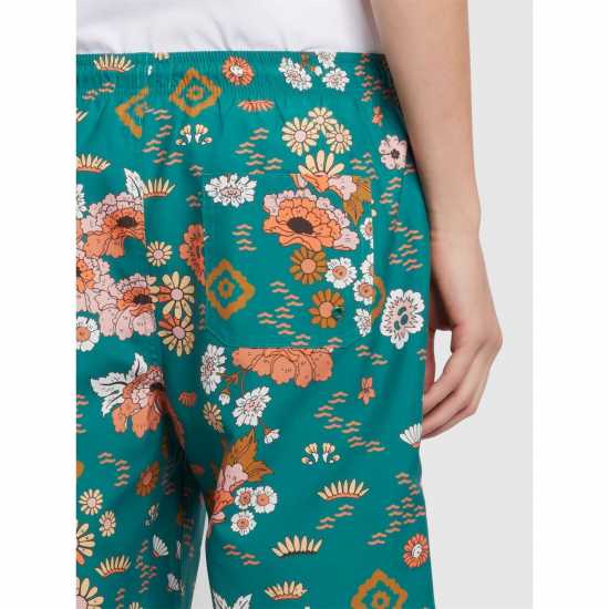 Farah Colbert Floral Swim Shorts Малард зелено Мъжки плувни шорти и клинове