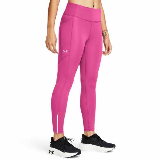 Дамско трико и клинове Under Armour Armour Ua Fly Fast Ankle Tight Legging Womens Pink Under Armour Armour Ua Fly Fast Ankle Tight Legging Womens Pink Дамско трико и клинове