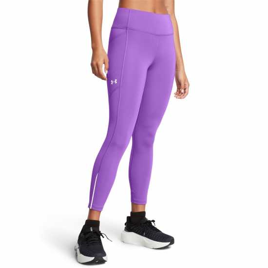 Дамско трико и клинове Under Armour Armour Ua Fly Fast Ankle Tight Legging Womens Purple Under Armour Armour Ua Fly Fast Ankle Tight Legging Womens Purple Дамско трико и клинове