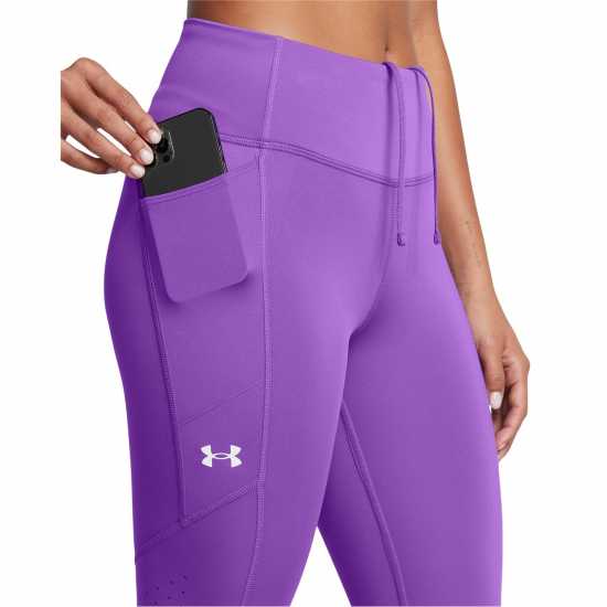 Дамско трико и клинове Under Armour Armour Ua Fly Fast Ankle Tight Legging Womens Purple Under Armour Armour Ua Fly Fast Ankle Tight Legging Womens Purple Дамско трико и клинове