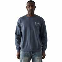 Series 55 Labach Front Back Logo Crewneck Sweatshirt  