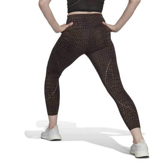Adidas Tlrd Hiit Croco Luxe Training 7/8 Leggings Womens  