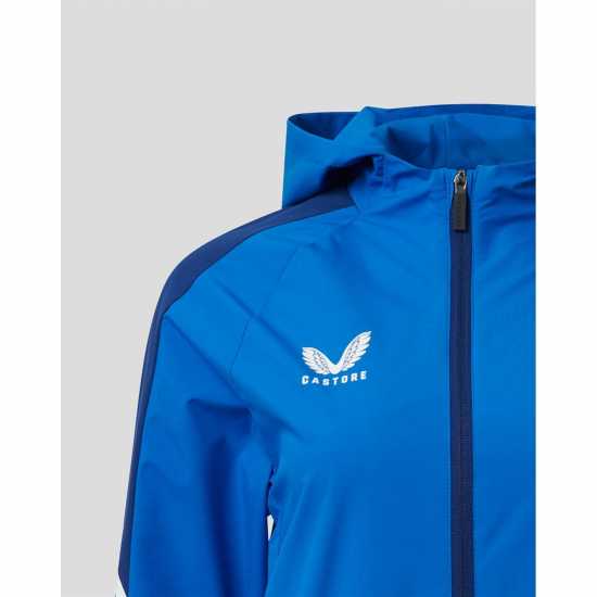 Castore Lghtwght Jkt Ld99 Синьо Дамско водонепромокаемо облекло