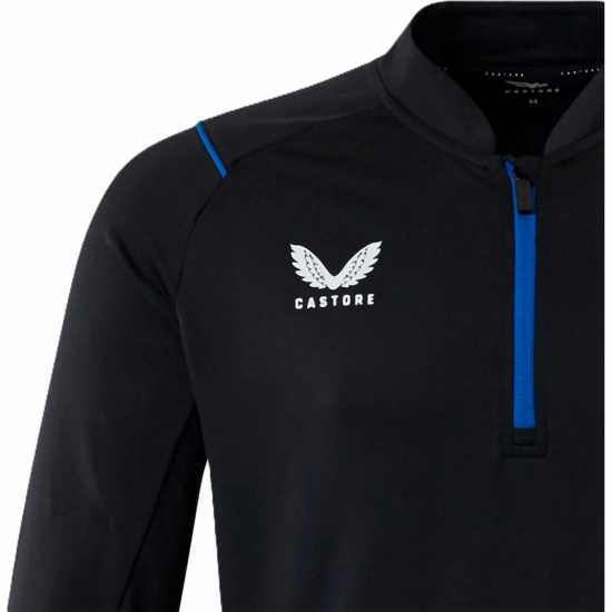 Castore Men's 1/4 Zip Fleece Black 