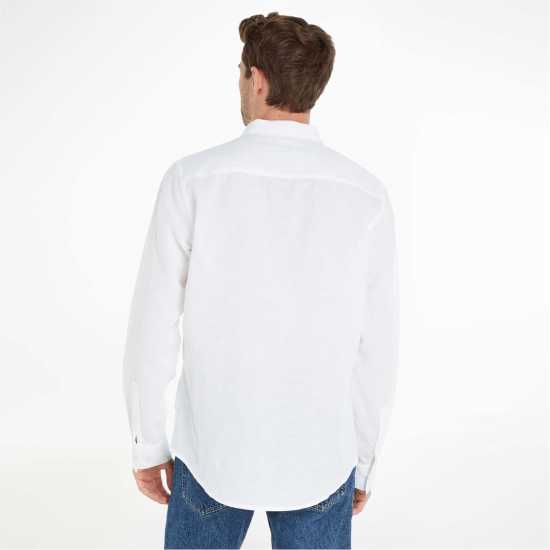 Calvin Klein Regular-Fit Linen Cotton Shirt  