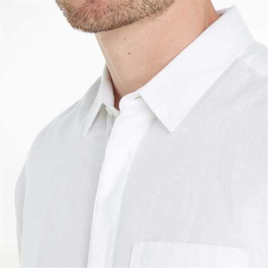 Calvin Klein Regular-Fit Linen Cotton Shirt  