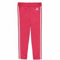 Adidas Infants 3Stripe Legging Pink/White Атлетика