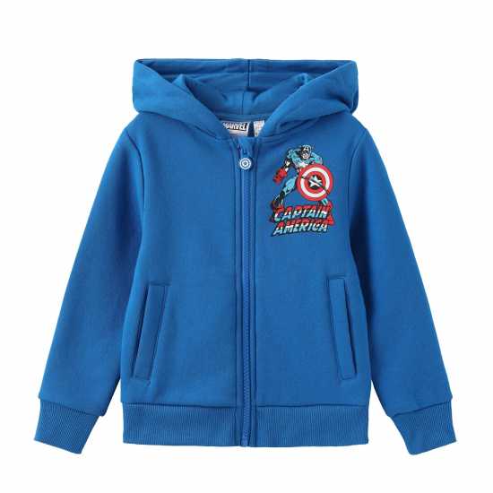 Детски спортни екипи Character Tracksuit Set Juniors Капитан Америка Character Tracksuit Set Juniors Капитан Америка Детски спортни екипи