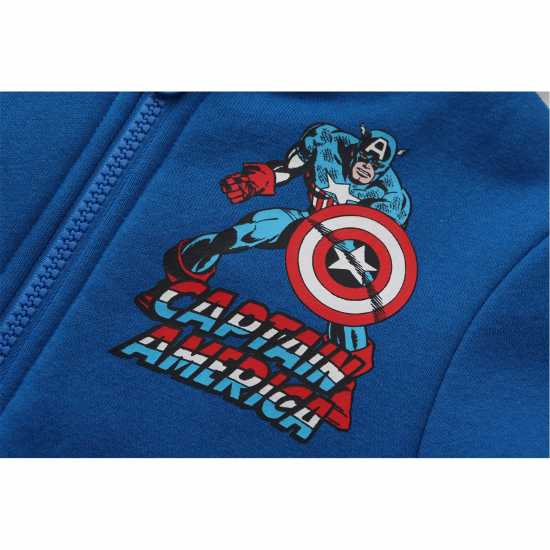 Детски спортни екипи Character Tracksuit Set Juniors Капитан Америка Character Tracksuit Set Juniors Капитан Америка Детски спортни екипи