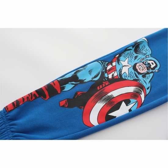 Детски спортни екипи Character Tracksuit Set Juniors Капитан Америка Character Tracksuit Set Juniors Капитан Америка Детски спортни екипи